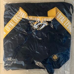 New Navy and Yellow Nashville Predators bag